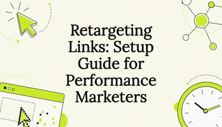 Retargeting Links: Setup Guide for Performance Marketers